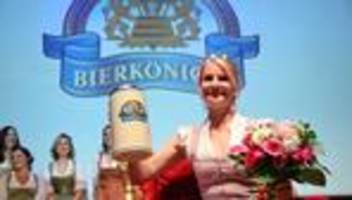 Bayerisches Brauchtum: Katharina Kastenmüller ist Bayerns neue Bierkönigin