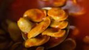 Lebensmittel-Hersteller: Kantinen-Ranking: Currywurst wird wieder etwas beliebter