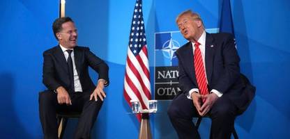 nato: mark rutte erniedrigt sich vor donald trump, um sein bündnis zu retten