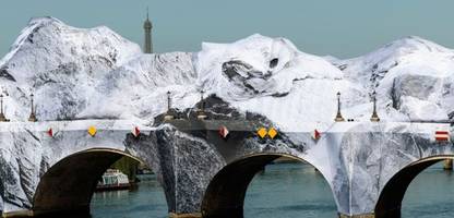Pont Neuf in Paris: So spektakulär sieht die Christo-Hommage aus