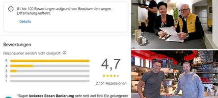 Fake oder fair? Auch Augsburger Restaurants lassen Google-Bewertungen löschen