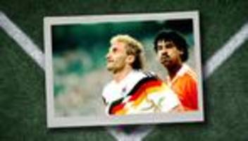 beste wm-spiele: achtelfinale 1990: es flog in die locken