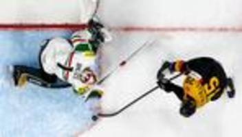 eishockey-weltmeisterschaft: deutsche eishockey-nationalmannschaft gewinnt gegen ungarn