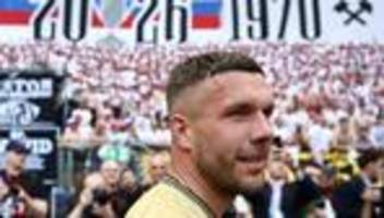 Fußball-Weltmeister: Ex-Weltmeister Lukas Podolski beendet seine Profikarriere