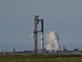 Countdown mehrfach unterbrochen: SpaceX sagt Testflug von Starship-Rakete kurzfristig ab