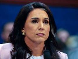 Krebs-Diagnose bei Ehemann: US-Geheimdienstchefin Tulsi Gabbard erklärt Rücktritt