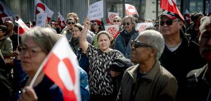 Grönland: Bürger protestieren vor neuem US-Konsulat in der Hauptstadt Nuuk
