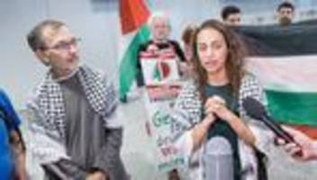 Nahost: Abgeschobene Gaza-Aktivisten zurück in Deutschland