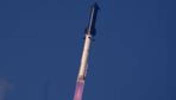 SpaceX-Projekt: Überarbeitete Riesen-Rakete Starship absolviert Testflug