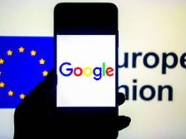 hohe dreistellige millionensumme: plant eu rekordstrafe gegen google?