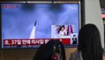 nordkorea: südkorea meldet nordkoreanischen raketentest
