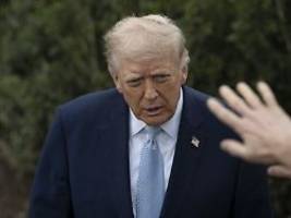blutergüsse und schwellungen: trump lässt sich erneut ärztlich untersuchen