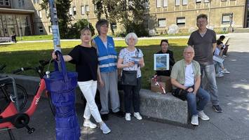 protest gegen pläne im schäferseepark: unterschriften übergeben