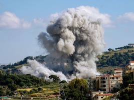 Krieg in Nahost: Israel will Angriffe gegen Libanon noch verstärken