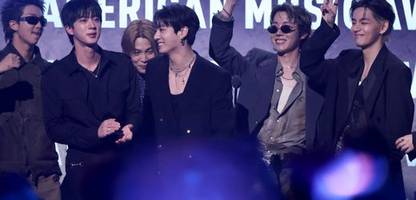 american music awards: bts wird als künstler des jahres gewählt