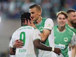 Zweitliga-Relegation: Greuther Fürth zittert sich zum Klassenerhalt