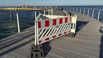 warum die seebrücke in timmendorfer strand wieder zur baustelle wird