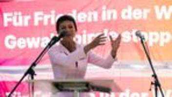 Abgeordnetenhauswahl: Wagenknecht: Selenskyj nicht «mit Milliarden schmieren»
