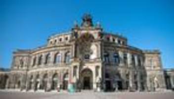 Architektur: Bauarbeiten an Fassade der Semperoper noch bis November