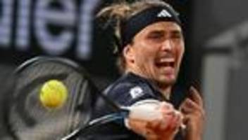 tennis: zverev steht bei french open im achtelfinale