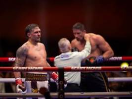 denke, dass er angst hat: deutscher profi glaubt, dass box-könig usyk vor ihm wegrennt