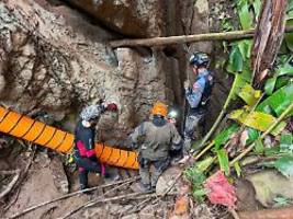 Nicht mehr viele Orte übrig: Hoffnungen für zwei Vermisste in überfluteter Höhle schwinden