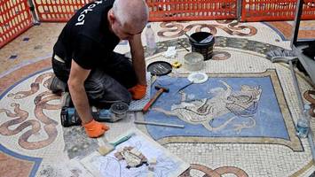 Mailands Stiermosaik leidet unter kurioser Tradition – und wird nun restauriert