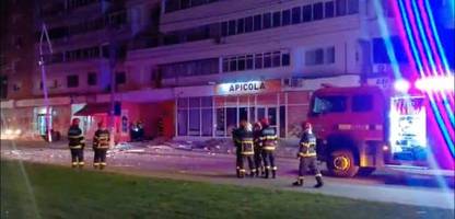 Rumänien: Drohneneinschlag setzt Hochhaus an Grenze zur Ukraine in Brand