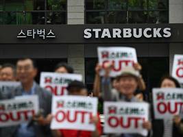 Firmenboykott: In Südkorea bricht der Starbucks-Umsatz wegen Boykott ein