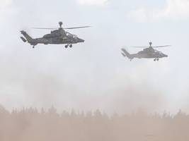 Militär-Hubschrauber: Alle am Rotieren
