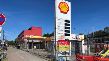 sternbrücke: shell-tankstelle an der max-brauer-allee ist plötzlich dicht