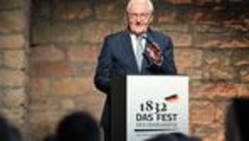 Feier mit Tradition: Steinmeier eröffnet Demokratiefest – «Müssen hellwach sein»