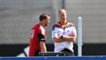 Fußball-Nationalmannschaft: Vor Finnland-Spiel: Alle 25 Akteure beim Training dabei