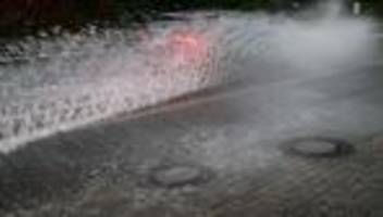 gewitter: schweres unwetter überzieht den westen deutschlands