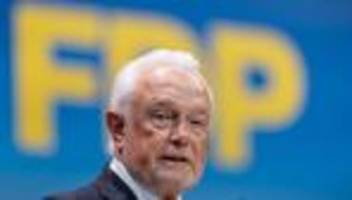 personeller neuanfang der fdp: kubicki zum neuen fdp-vorsitzenden gewählt