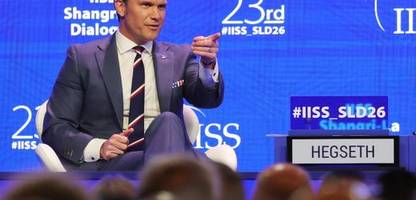 pete hegseth in singapur: ein bisschen weniger macho