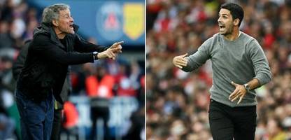 Champions League: Mikel Arteta trifft auf Luis Enrique, es ist eine Hommage an Pep Guardiola