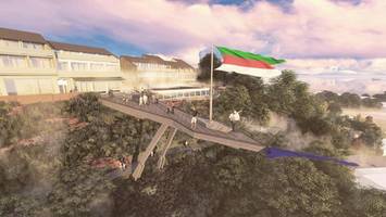 Skywalk erregt Aufsehen auf Helgoland: So reagiert das Rathaus auf die Idee