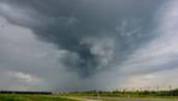 schwere gewitter: deutscher wetterdienst hebt unwetterwarnungen auf