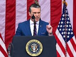 usa wollen hilfe einschränken: hegseth fordert von europa mehr nato-budget und weniger moralpredigten