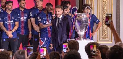 Frankreich: Emmanuel Macron garantiert harte Strafen nach PSG-Randale