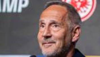 eintracht frankfurt: emotionale rückkehr: hütter brennt für die eintracht