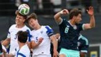 Fußball-Nationalmannschaft: DFB-Reserve gewinnt zähen Test-Kick gegen Finnland