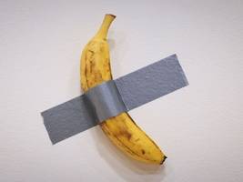 frankreich: cattelans teure banane ist weg – werk des konzeptkünstlers gestohlen