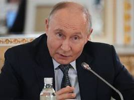 Weiter liebäugeln mit Schröder: Putin gibt sich in St. Petersburg siegesgewiss