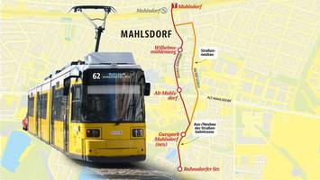 Verkehrslösung Mahlsdorf: Neue Straße, neue Kreuzung, neue Ampeln