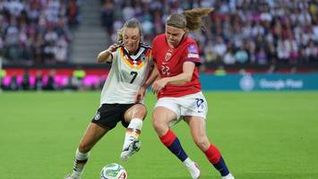 2:0 gegen Norwegen: Deutsche Fußballerinnen lösen das WM-Ticket