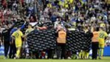 Fußball: Christian Eriksen bricht erneut auf dem Platz zusammen