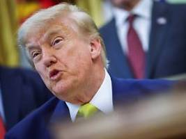 Nein. Das kommt später!: Trump will eingefrorene iranische Vermögen nicht freigeben