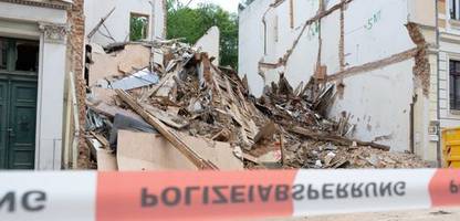 Görlitz: Zwei Tatverdächtige nach Hauseinsturz festgenommen